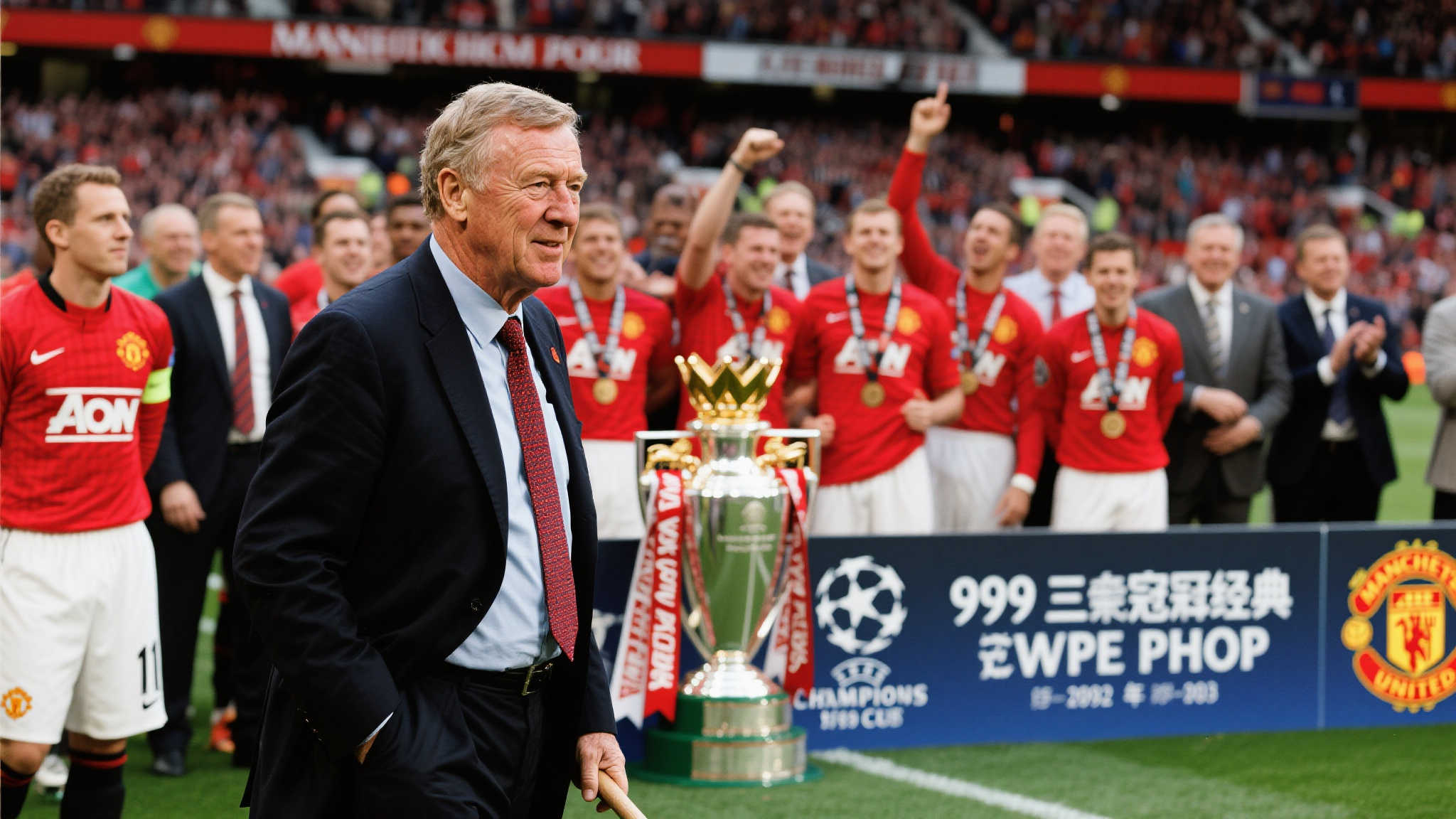 提起曼彻斯特联合，我们首先想到便是那位叱咤风云数十